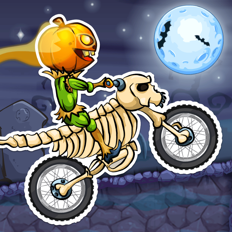 Moto X3M 6: Spooky Land 🕹️ Joacă pe CrazyGames