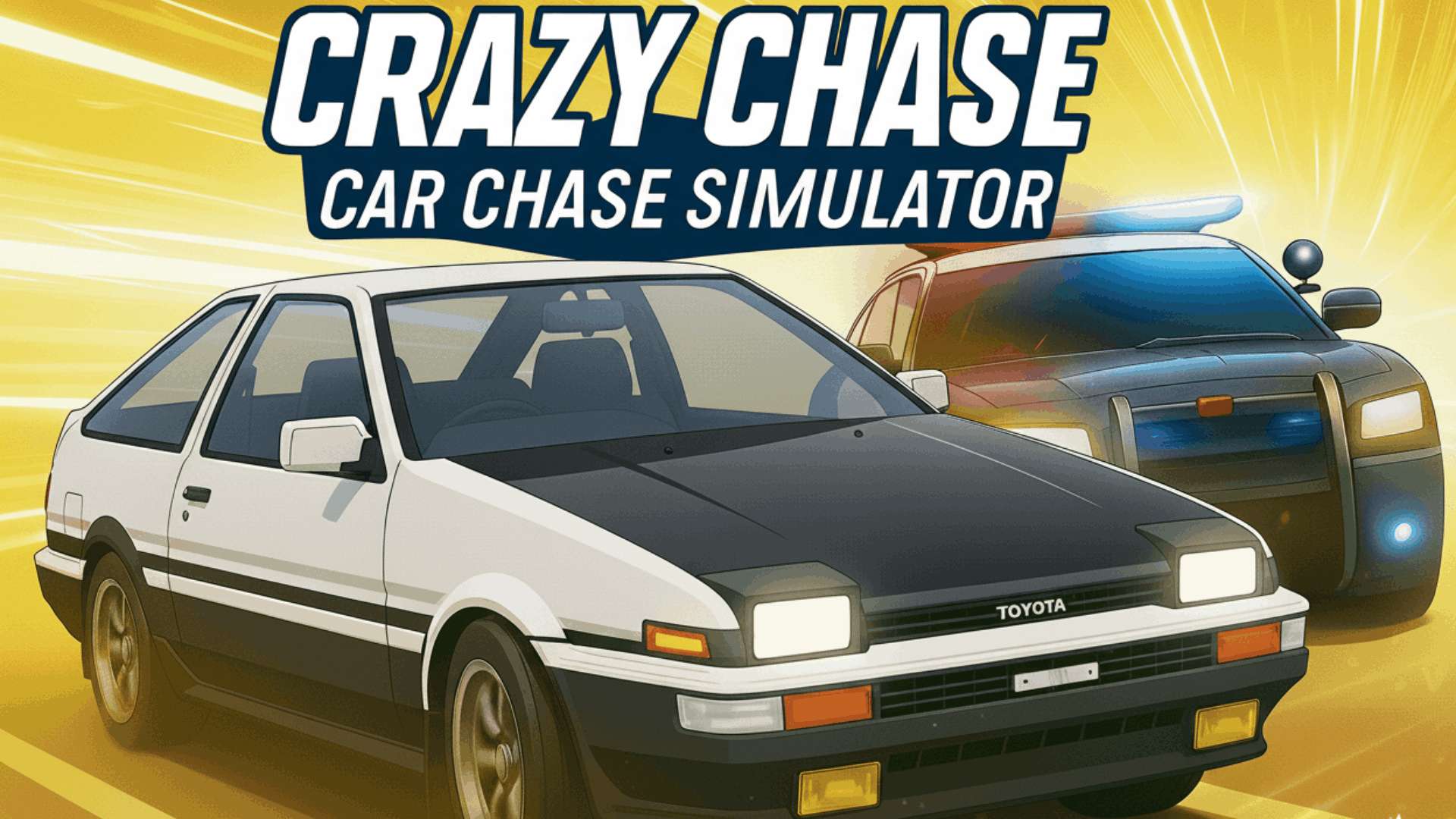 Crazy Chase - Car Chase Simulator 🕹️ CrazyGamesでプレイ