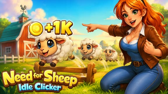 Need for Sheep: Idle Clicker