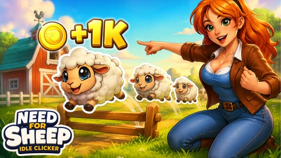 Need for Sheep: Idle Clicker