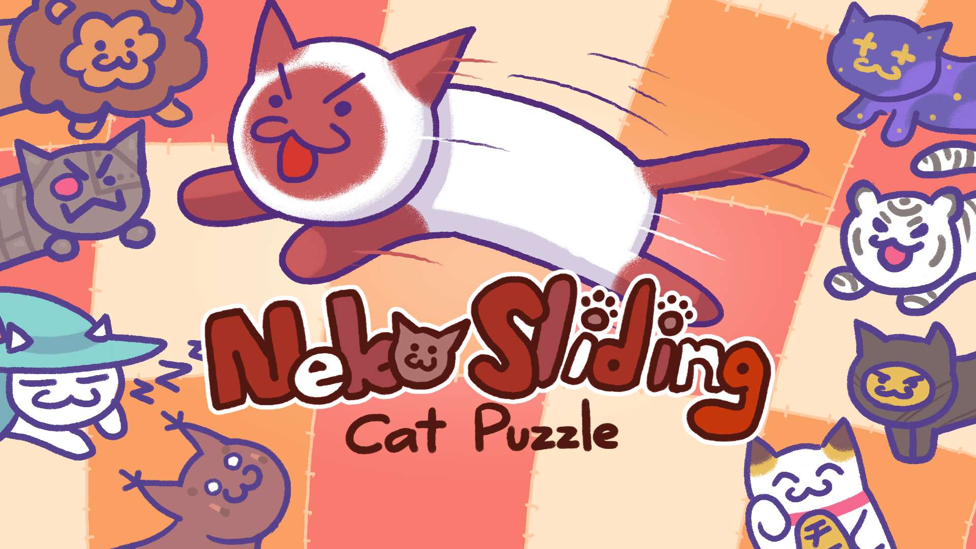 ねこ⭐︎° Neko Sliding: Cat Puzzle 🕹️ CrazyGamesでプレイ