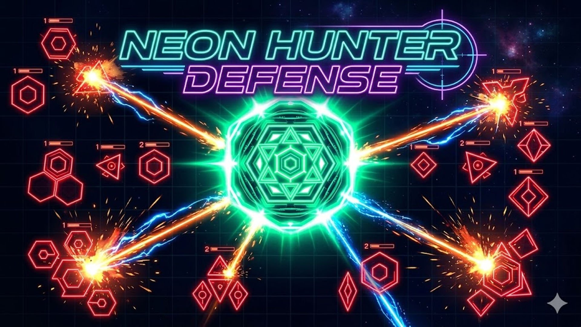 Neon Hunter Defense