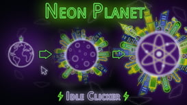 Neon Planet Idle Clicker
