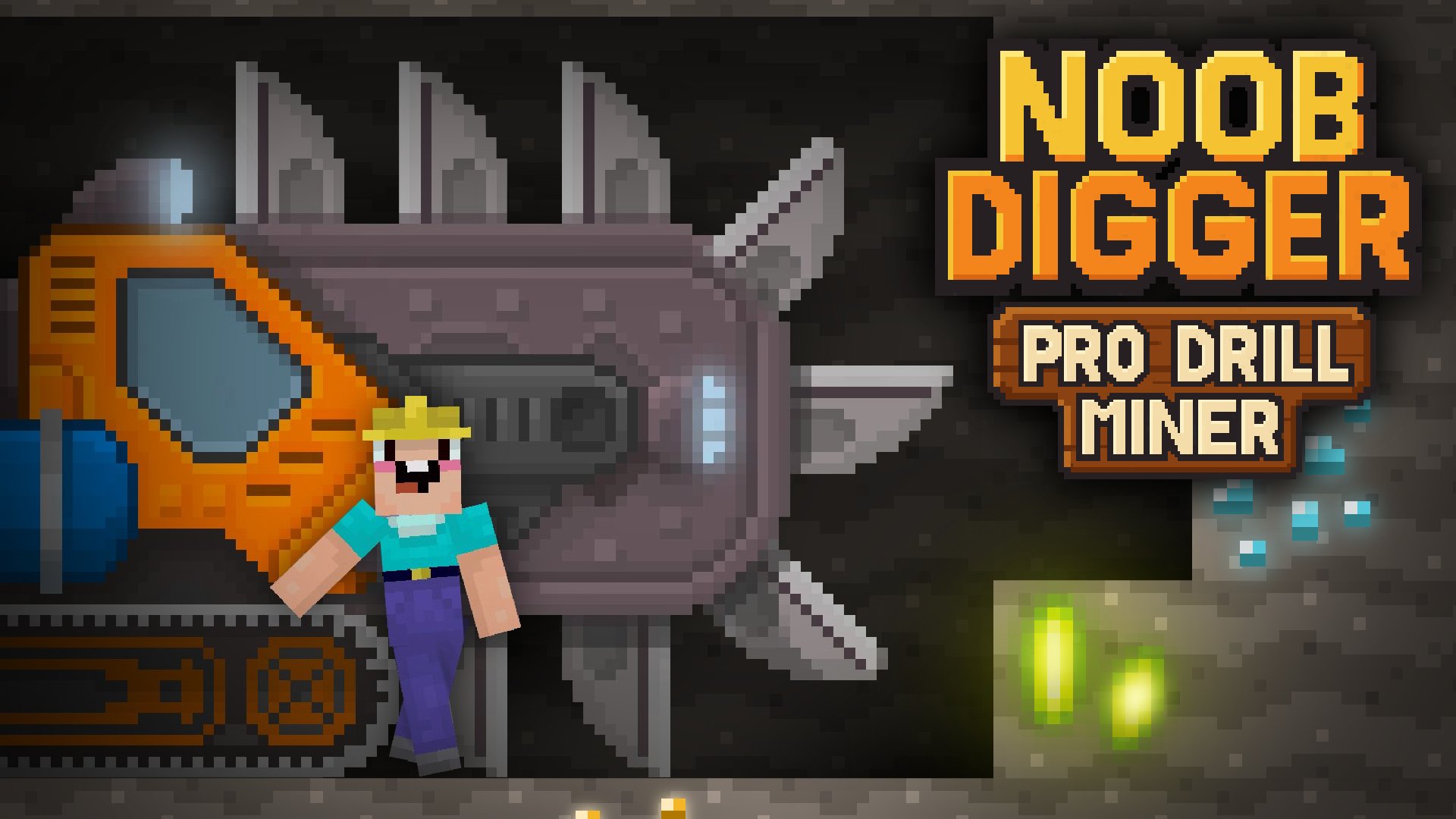 Thumbnail Noob Digger: Pro Drill Miner 🕹️ Play on CrazyGames