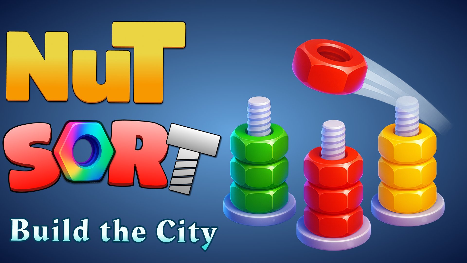 Thumbnail Nut Sort: Build the City 🕹️ Play on CrazyGames