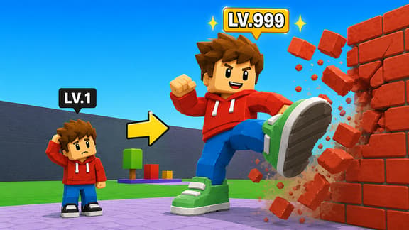 Obby: +1 Click Wall Breaker