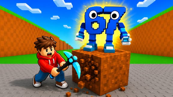 Obby: Break Rocks For Brainrots
