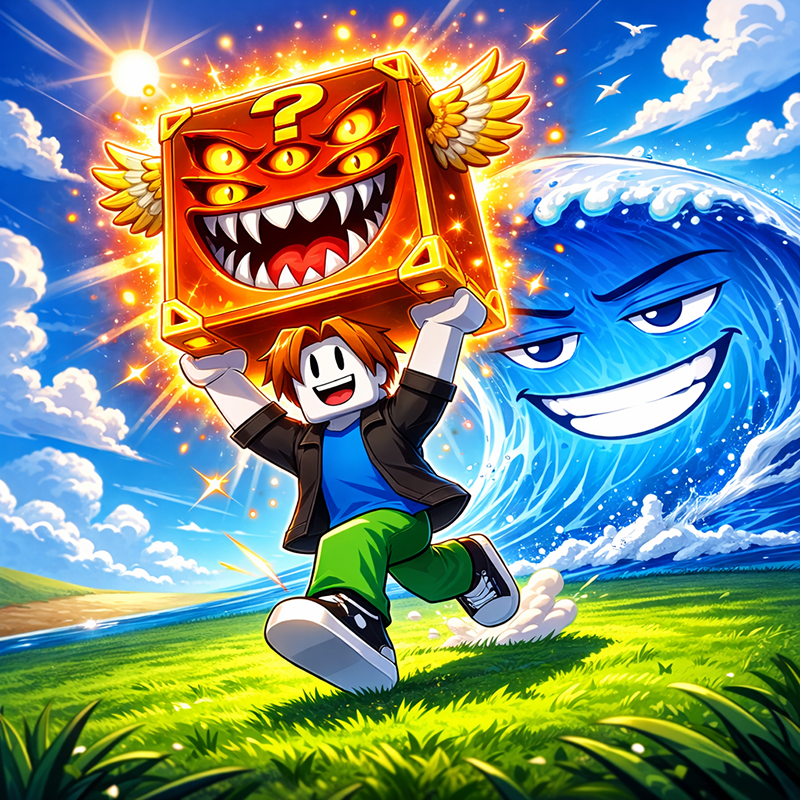 Obby Escape from Tsunami Brainrot