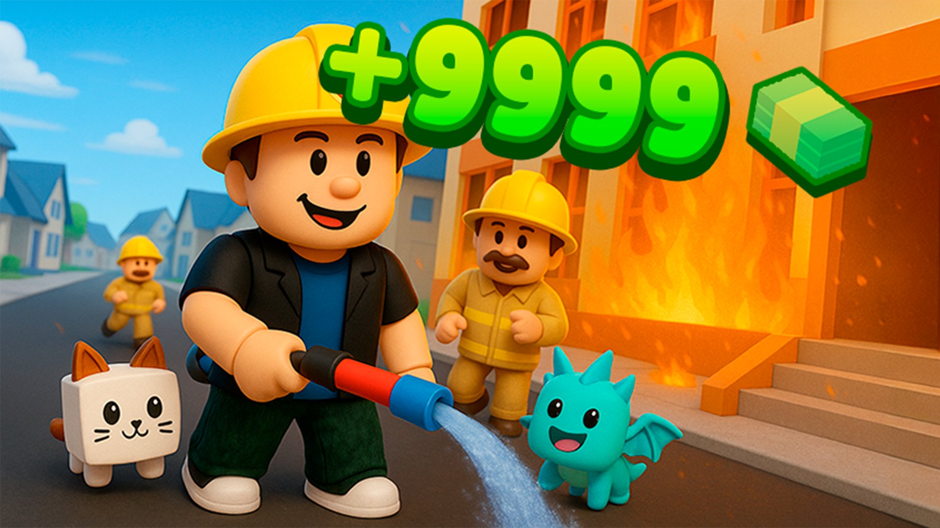 Obby: Firefighter Tycoon
