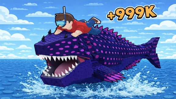 Obby Fish Challenge: Ride