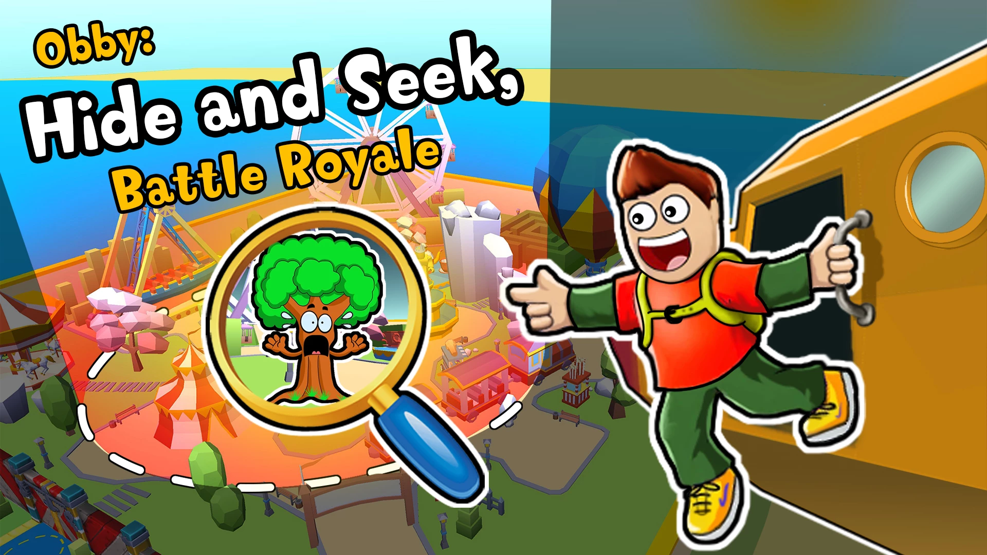 Obby: Hide and Seek, Battle Royale