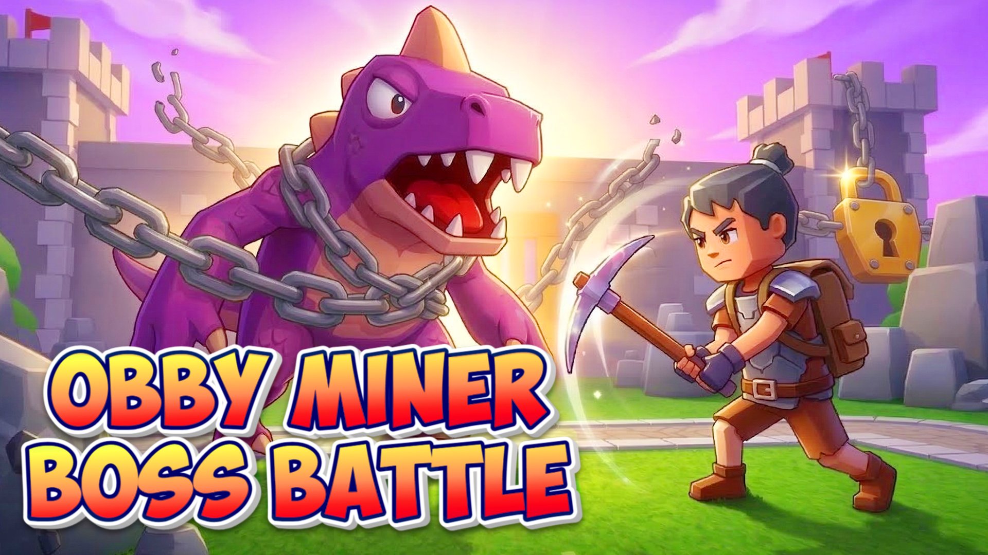 Obby Miner: Boss Battle