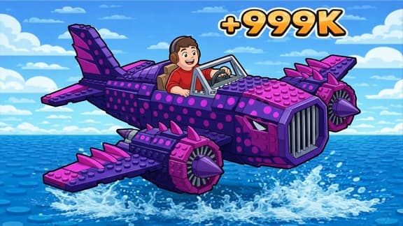 Obby Plane Power Challenge: Fly
