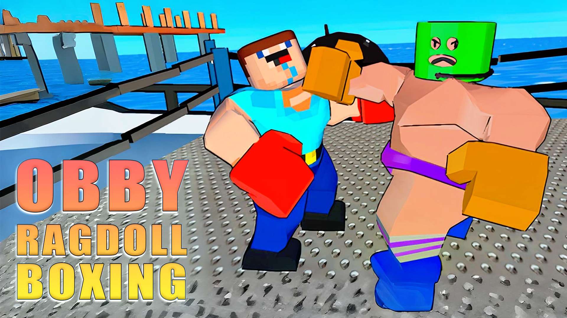 Obby: Ragdoll Boxing 🕹️ CrazyGamesでプレイ