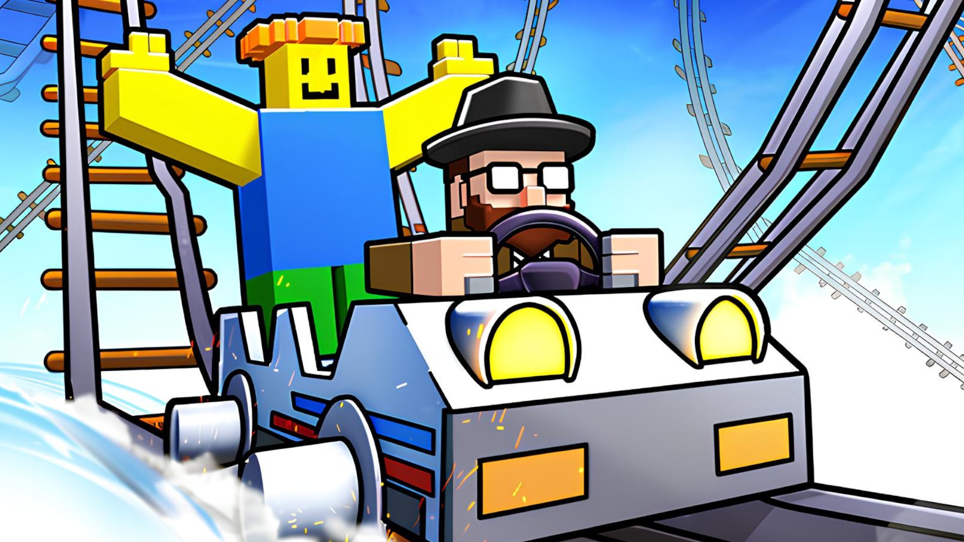 Obby: Ride Carts 🕹️ Speel op CrazyGames