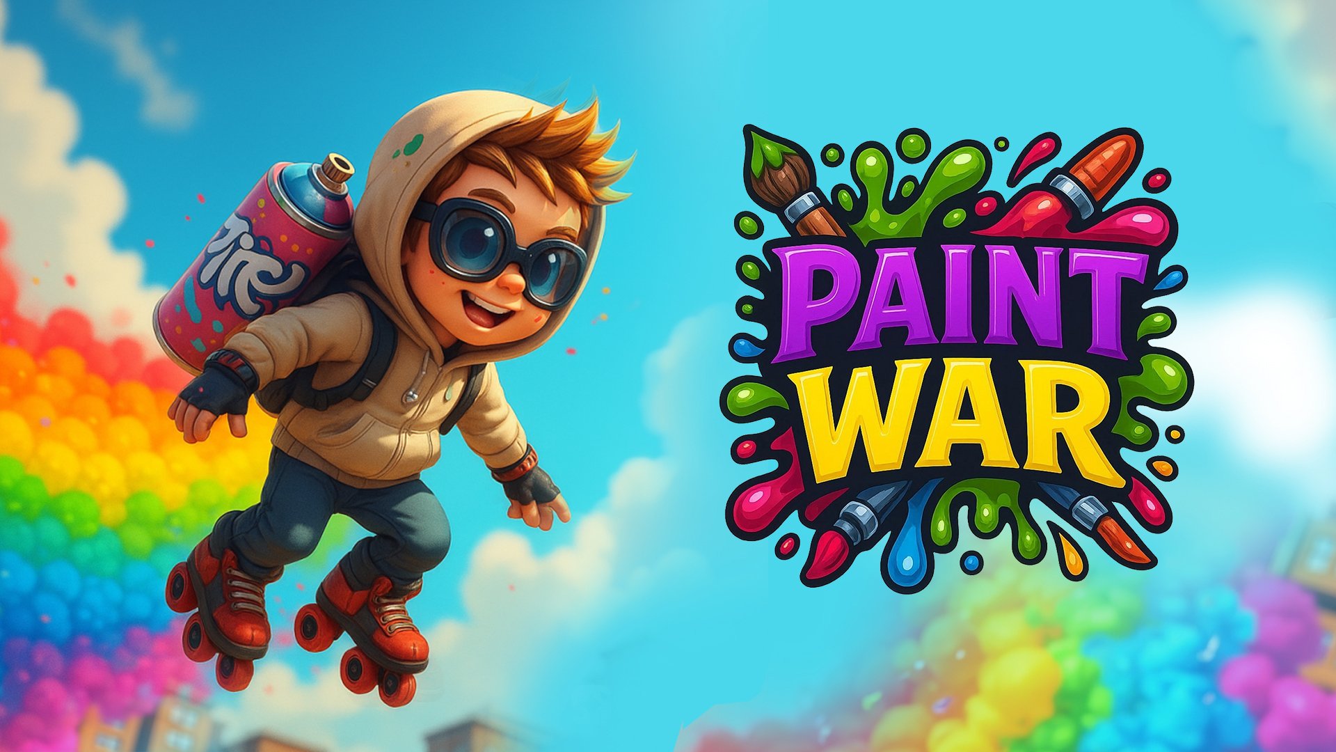 Thumbnail Paint War 🕹️ Play on CrazyGames