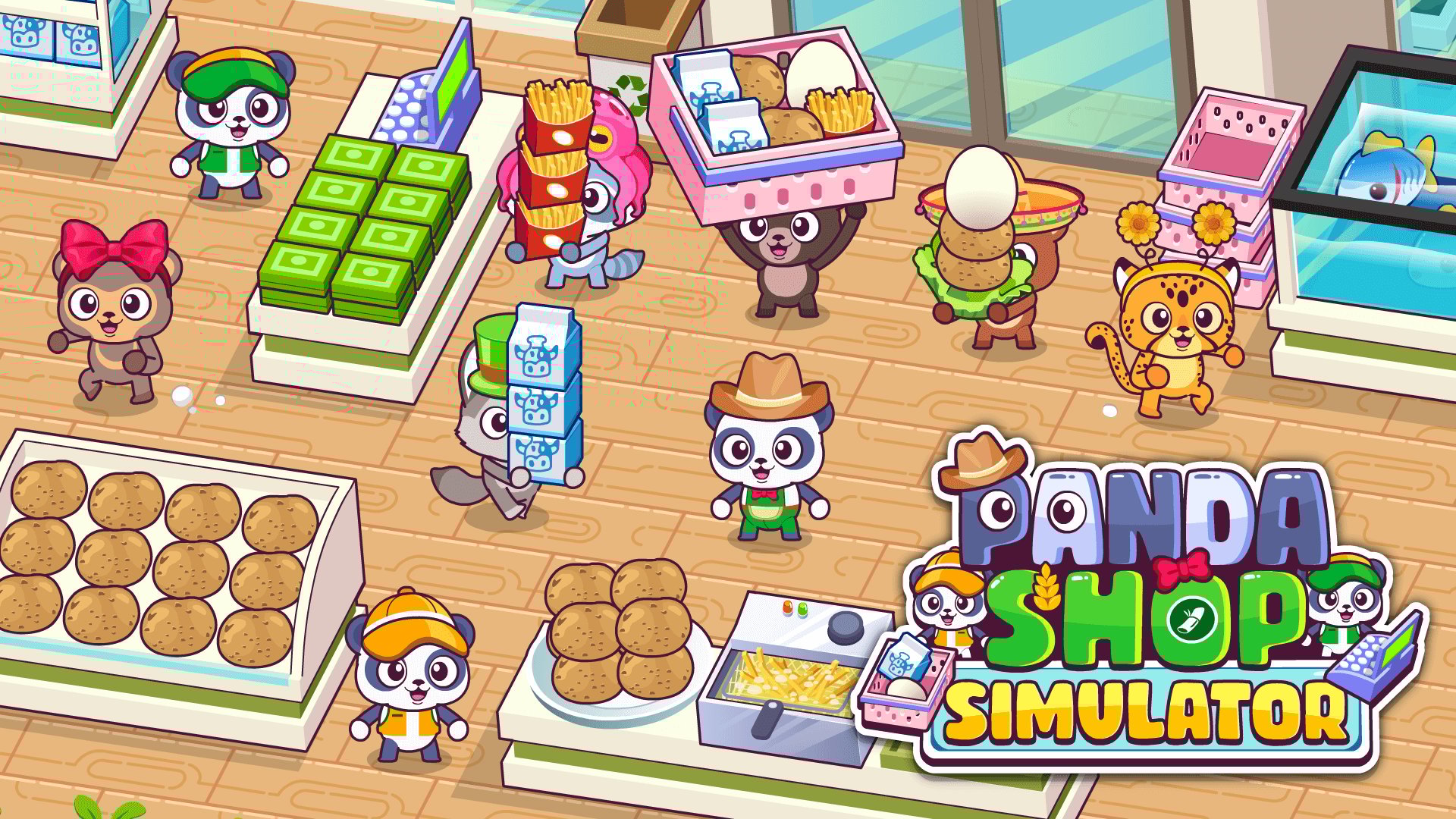 Panda Shop Simulator - Game Screenshot