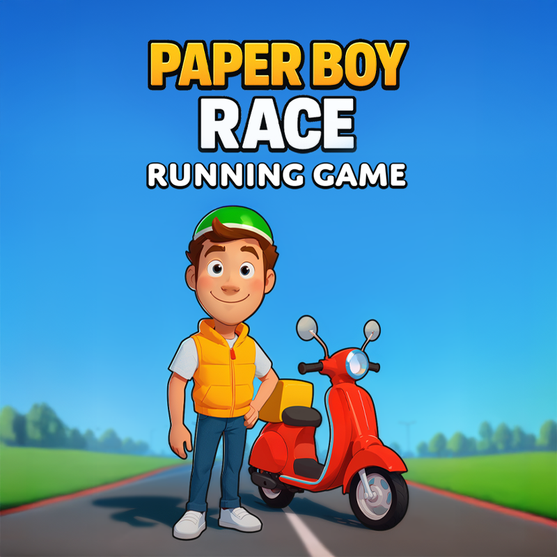 Paper Boy Race: Running Game