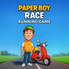 Paper Boy Race: Running Game