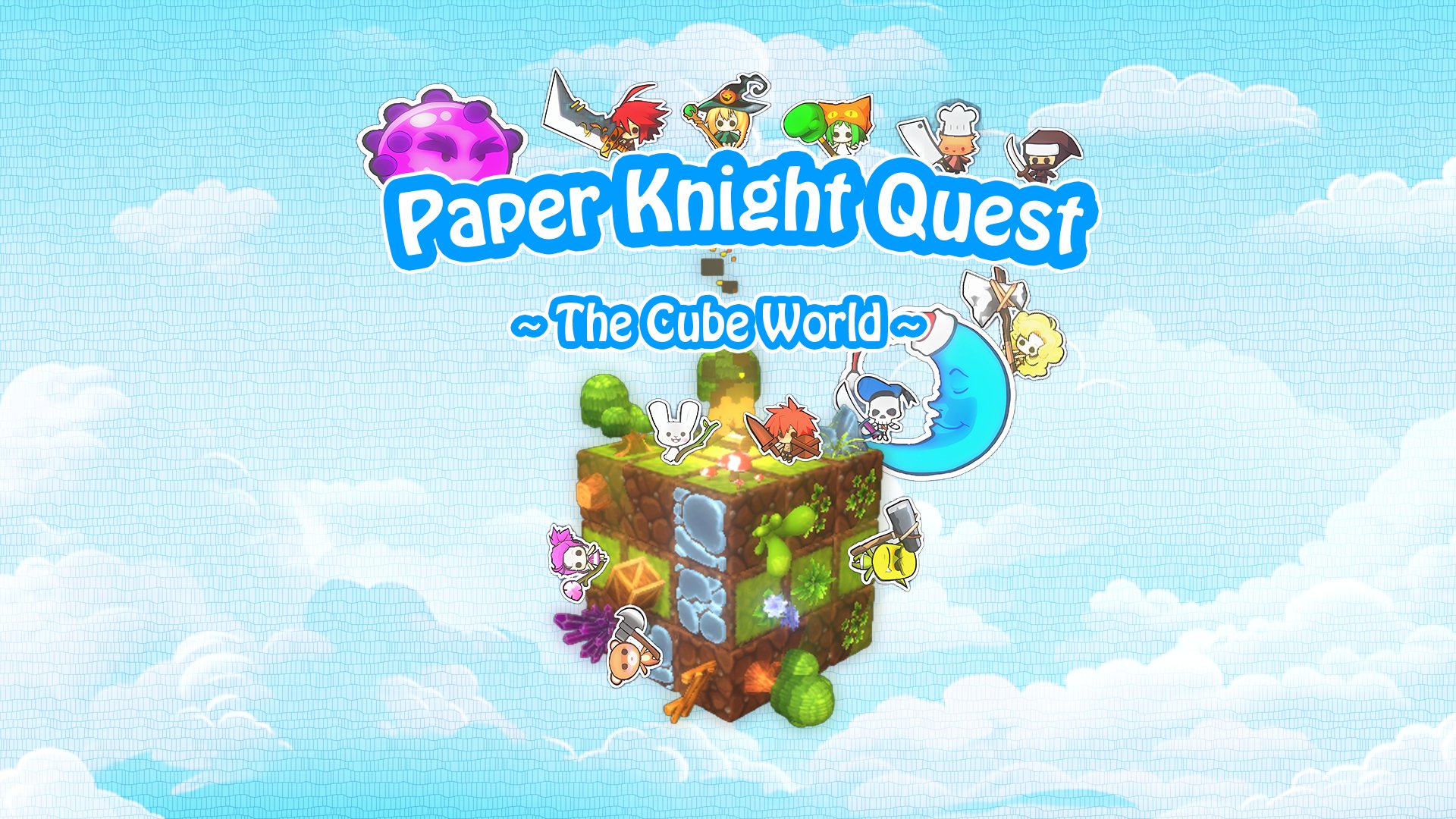 Play Paper knight Quest in The Cube World | Explore, Battle, Win - Free on ZestPlay