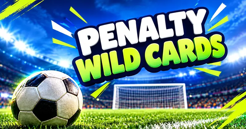 Penalty Wild Cards soccer shootout promotional artwork