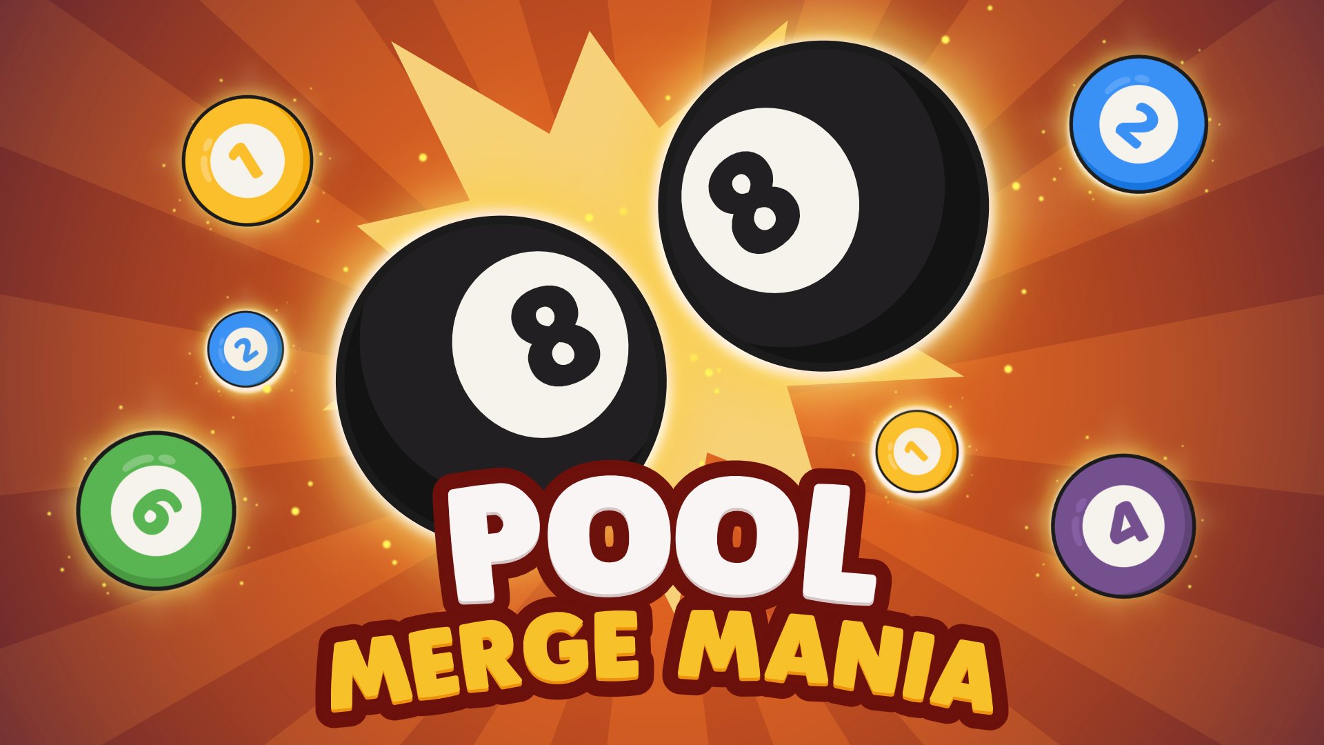Thumbnail Pool Merge Mania 🕹️ Play on CrazyGames