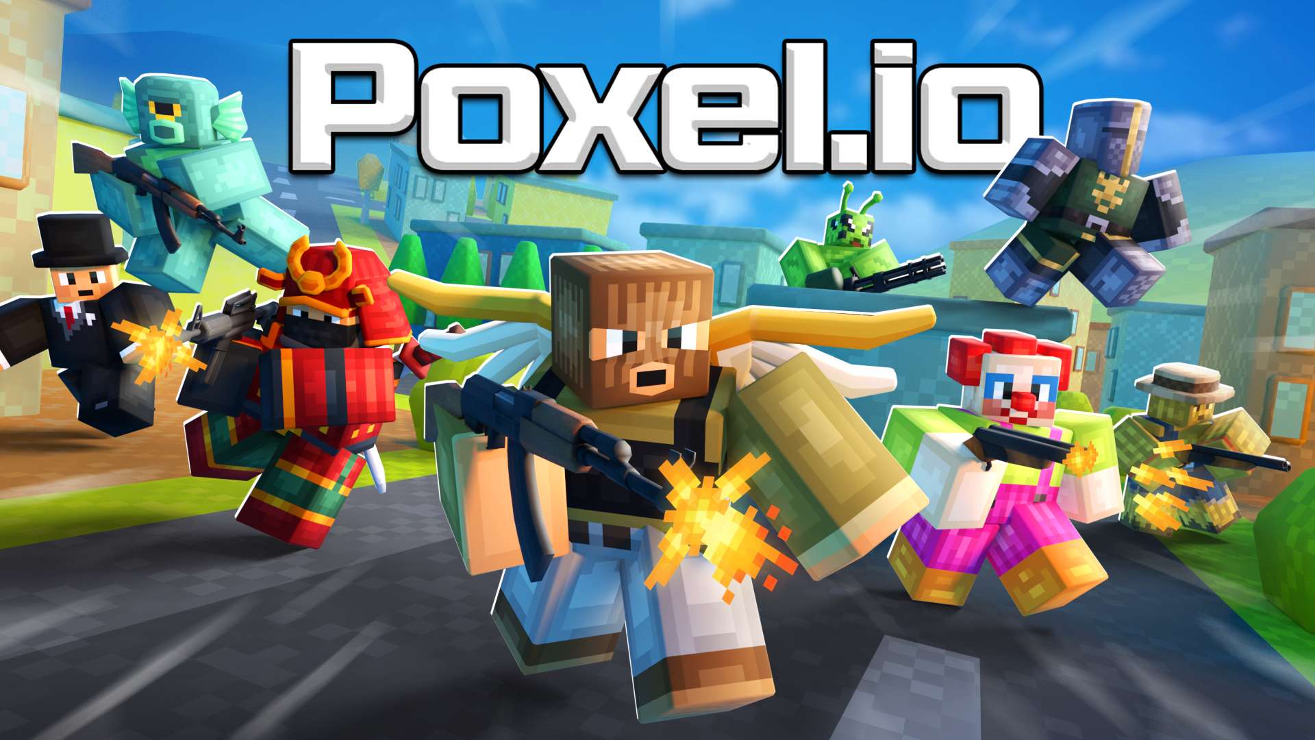 Poxel.io 🕹️ CrazyGamesでプレイ