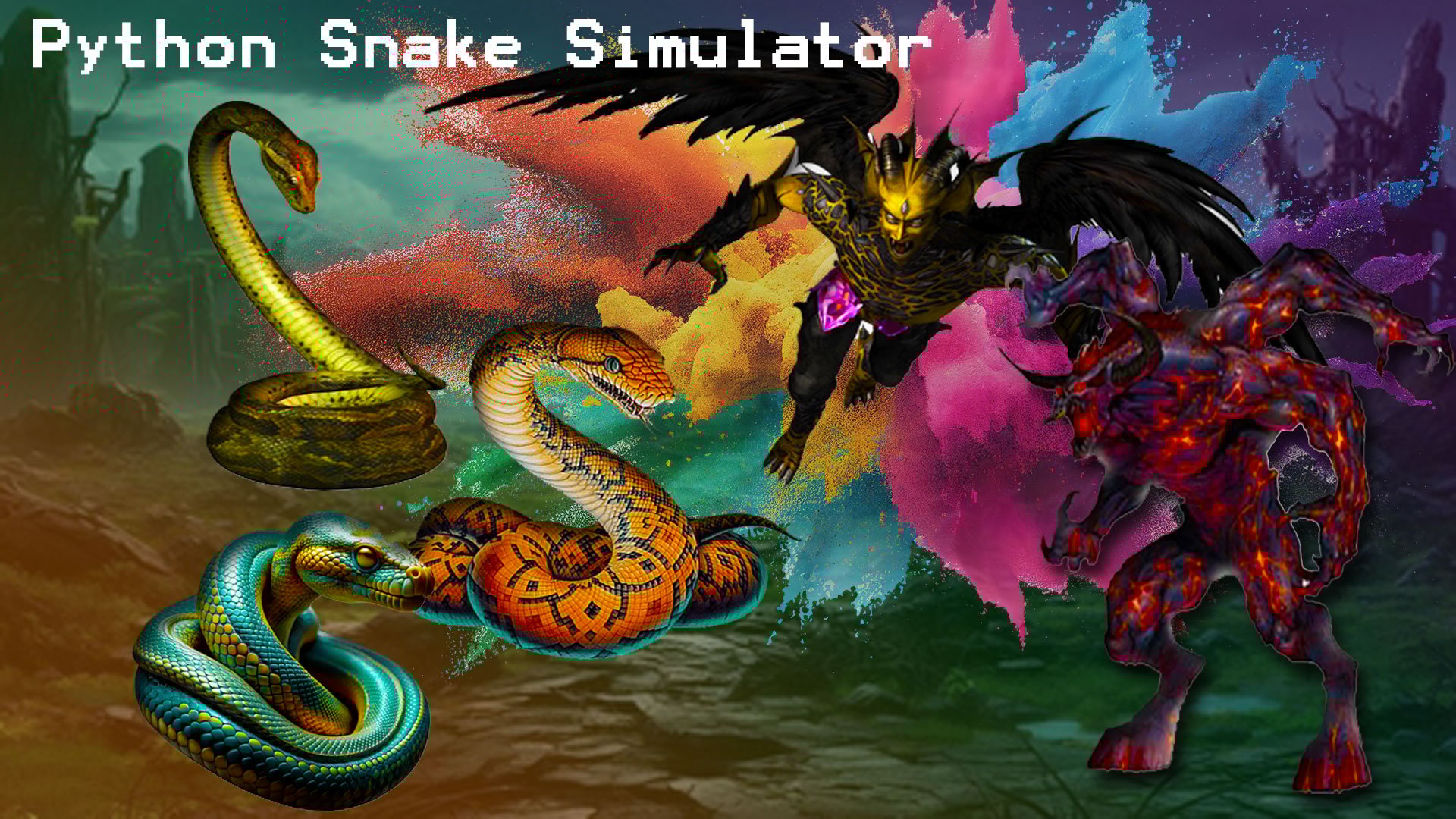Python Snake Simulator