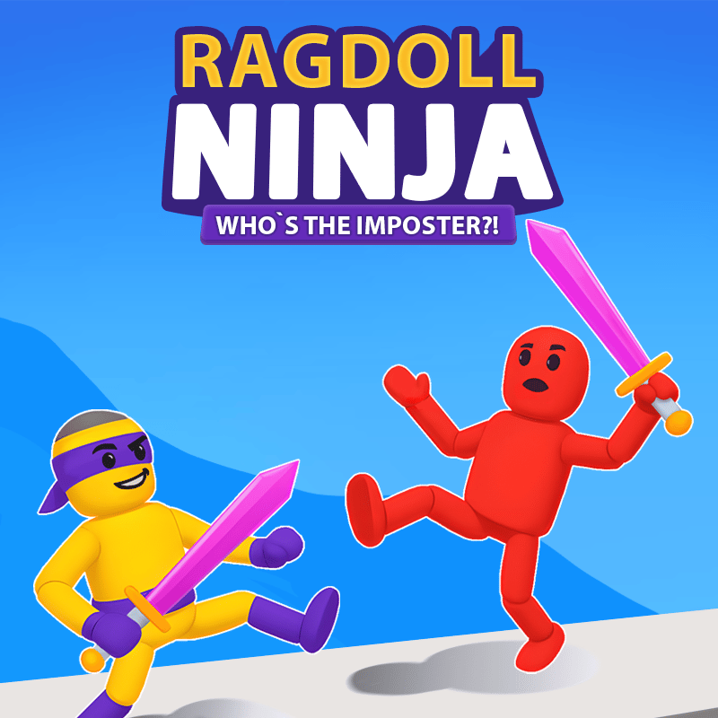 Ragdoll Ninja: Imposter Hero 🕹️ CrazyGamesでプレイ