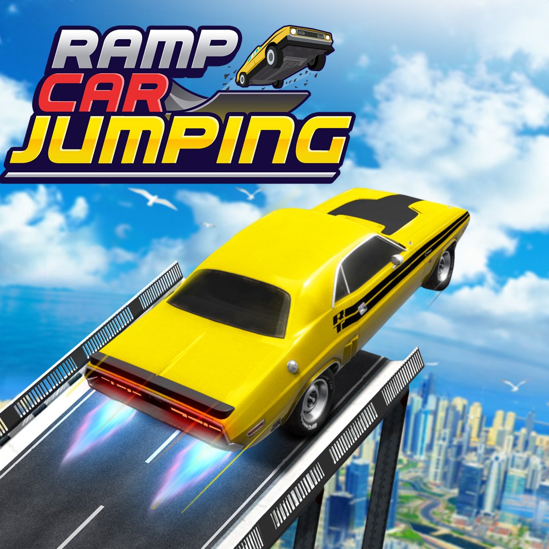 Ramp Car Jumping 🕹️ CrazyGamesでプレイ