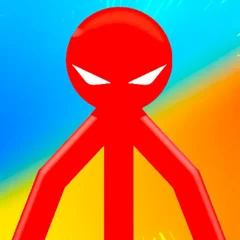 Red Stickman vs Monster School 2