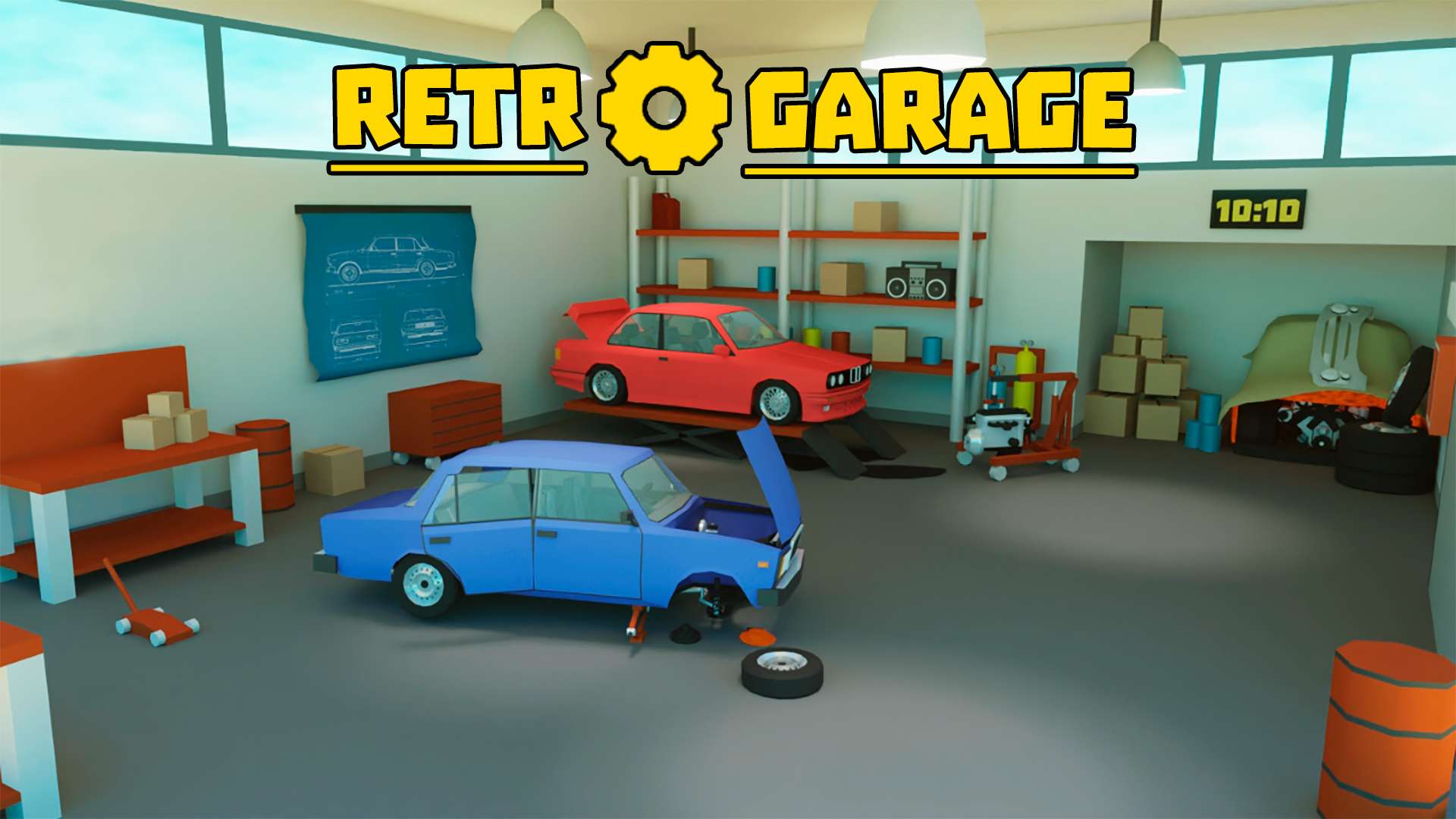 Retro Garage ?️ CrazyGamesでプレイ