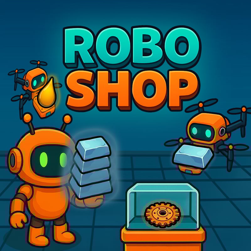 Robo Shop 🕹️ CrazyGamesでプレイ