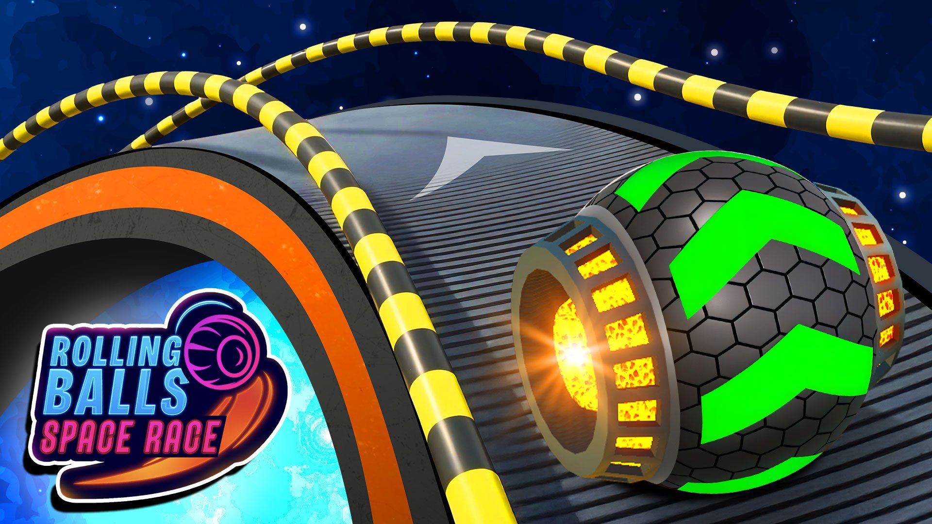 Rolling Balls Space Race