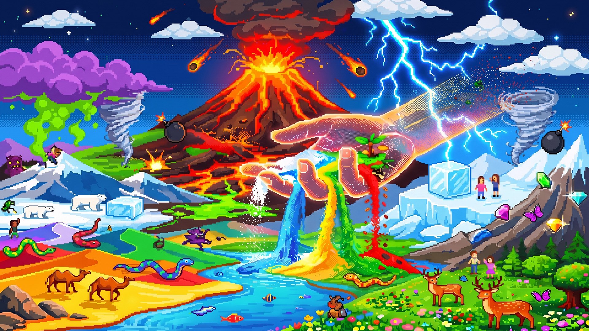 Sandbox World: Sand Art