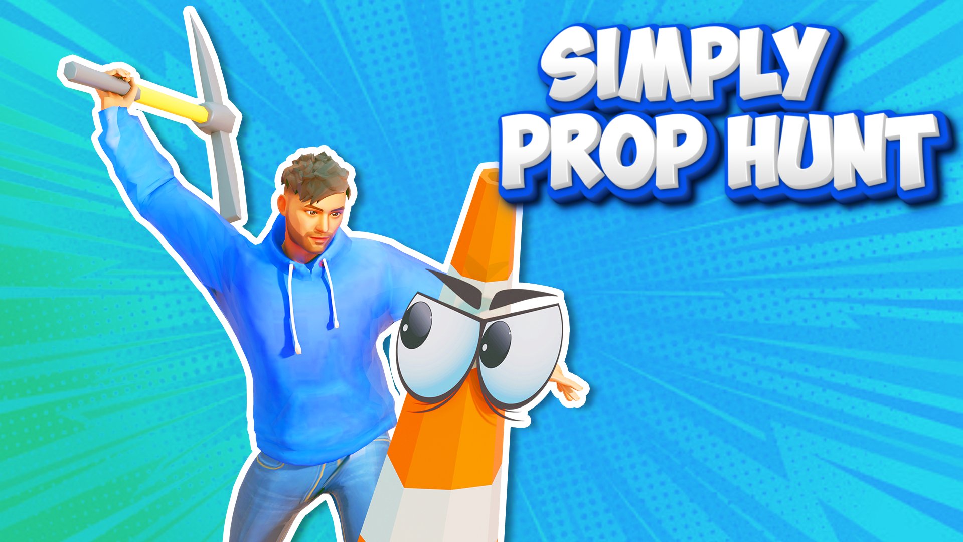 Thumbnail Simply Prop Hunt 🕹️ Play on CrazyGames