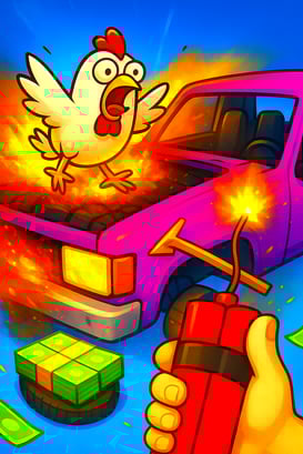 Smash the Car to Pieces!