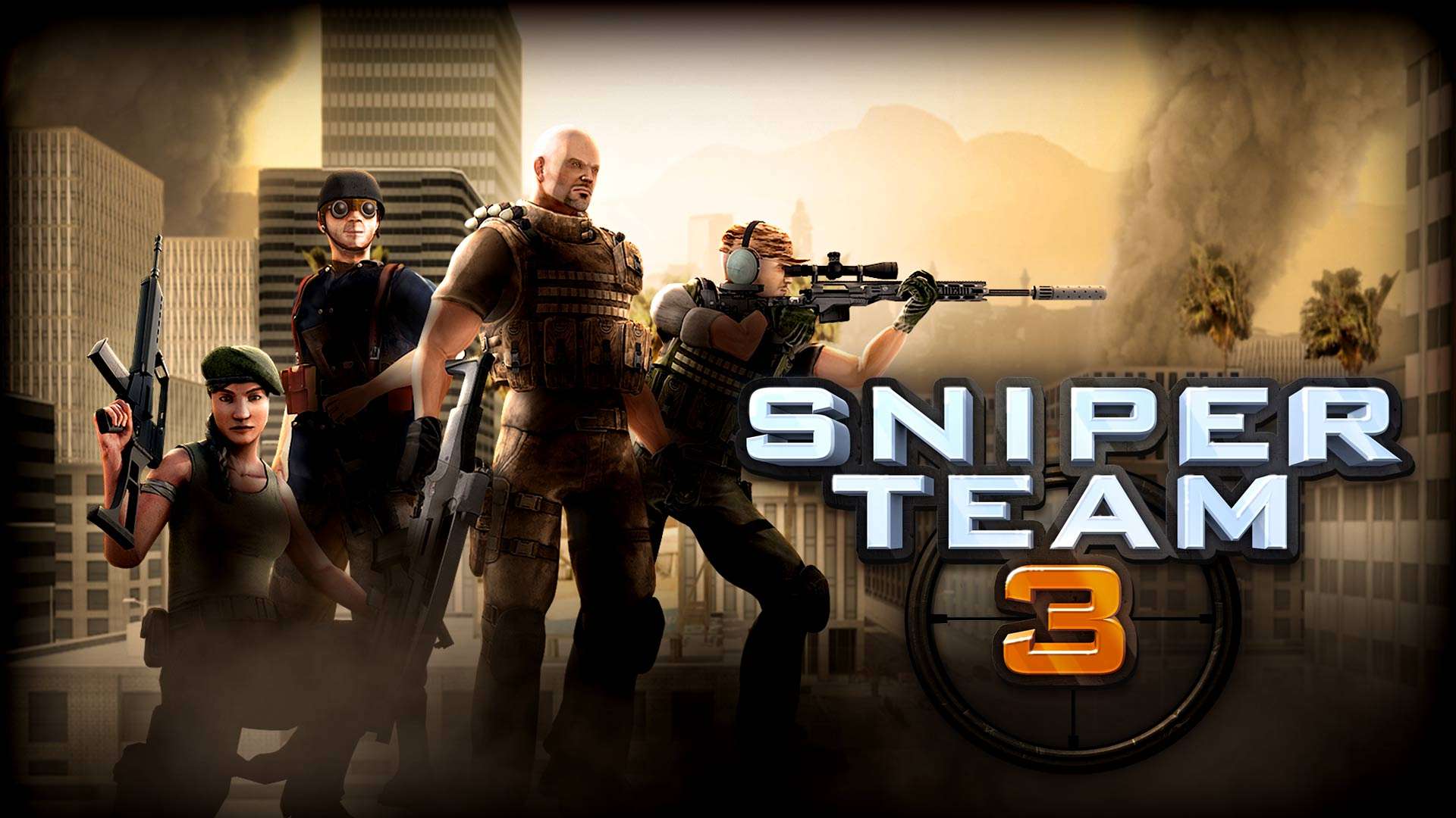Sniper Team 3 🕹️ CrazyGamesでプレイ