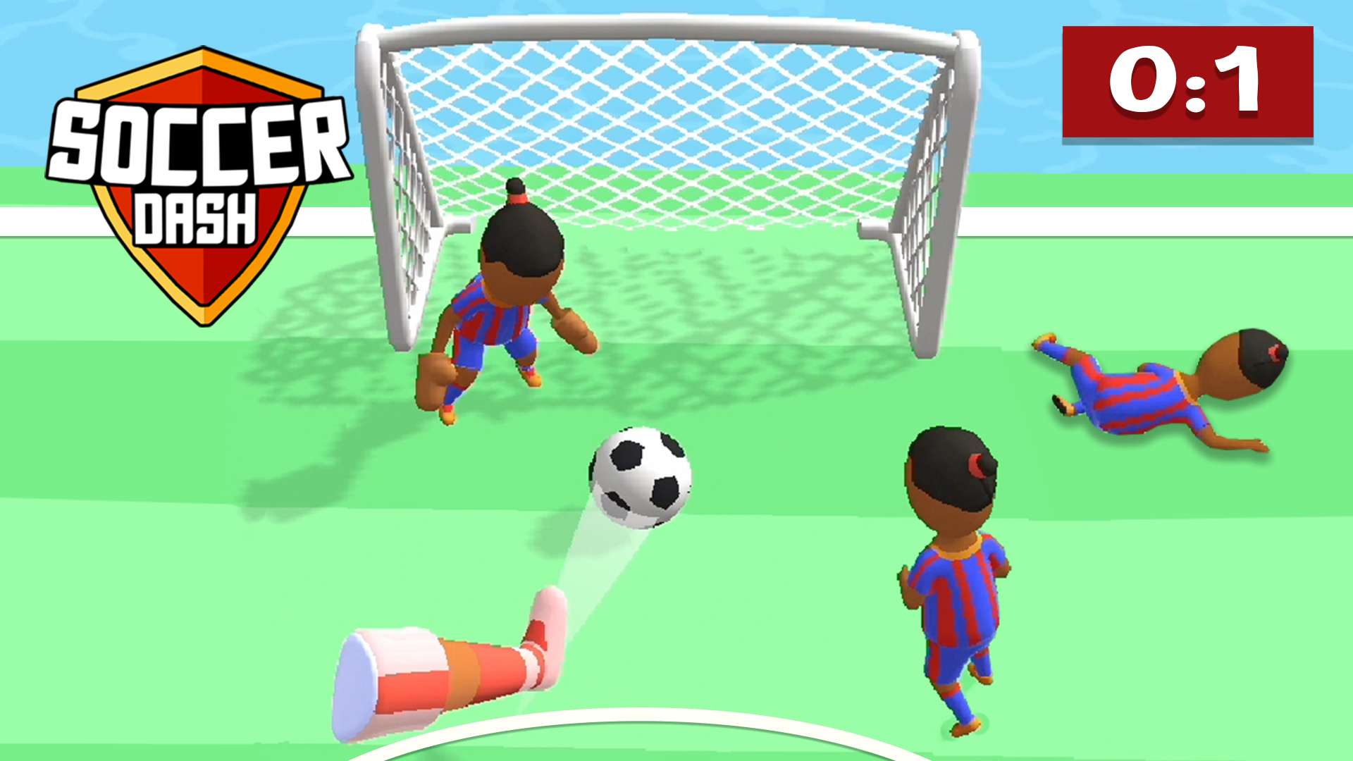 Soccer Dash 🕹️ CrazyGamesでプレイ