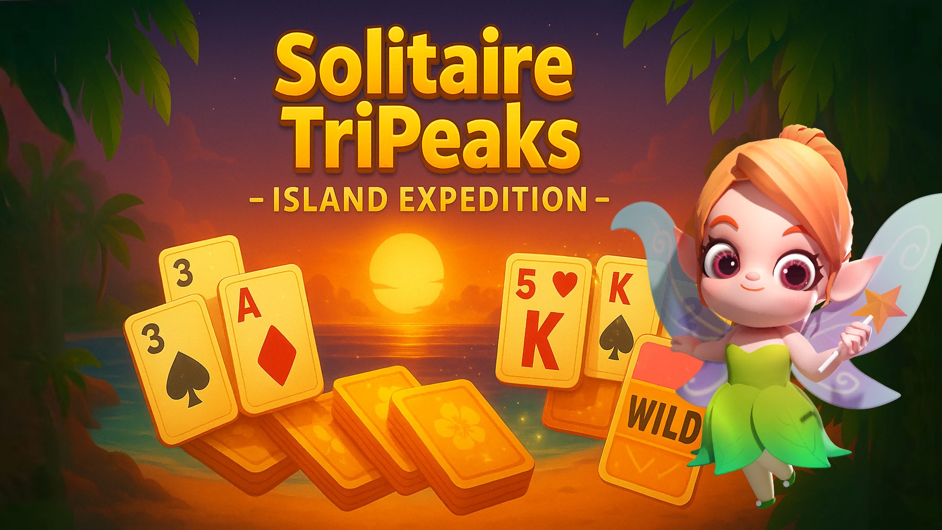 Play Solitaire TriPeaks: Island Expedition - Recommended Game
