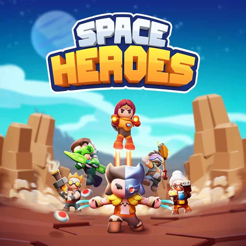 Space Heroes 🕹️ CrazyGamesでプレイ