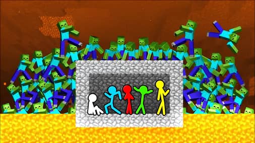 Stick Fighter vs Zombies