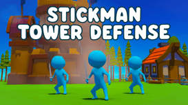 Stickman Tower Defense Idle 3D