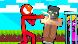 Stickman vs Villager: Save the Girl