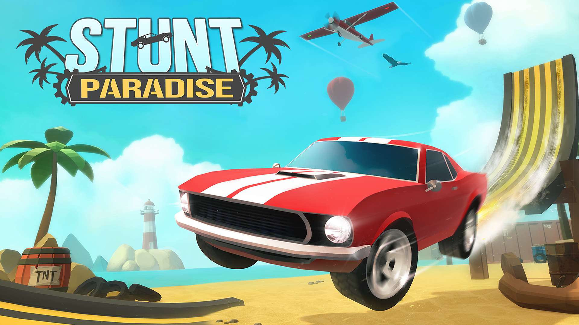 Stunt Paradise 🕹️ CrazyGamesでプレイ