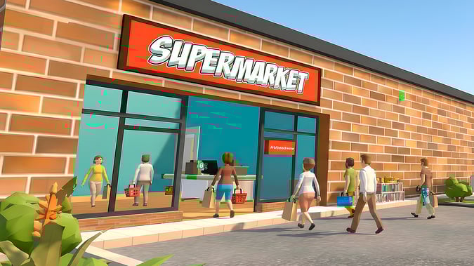 Supermarket Simulator: Desert