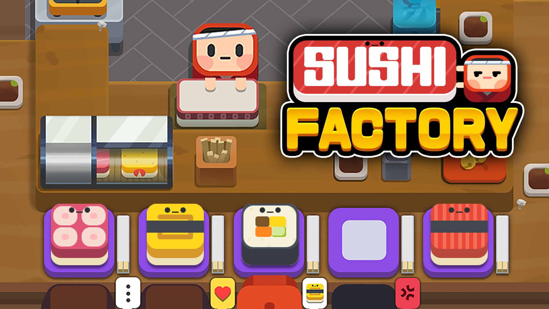 Sushi Factory 🕹️ CrazyGamesでプレイ