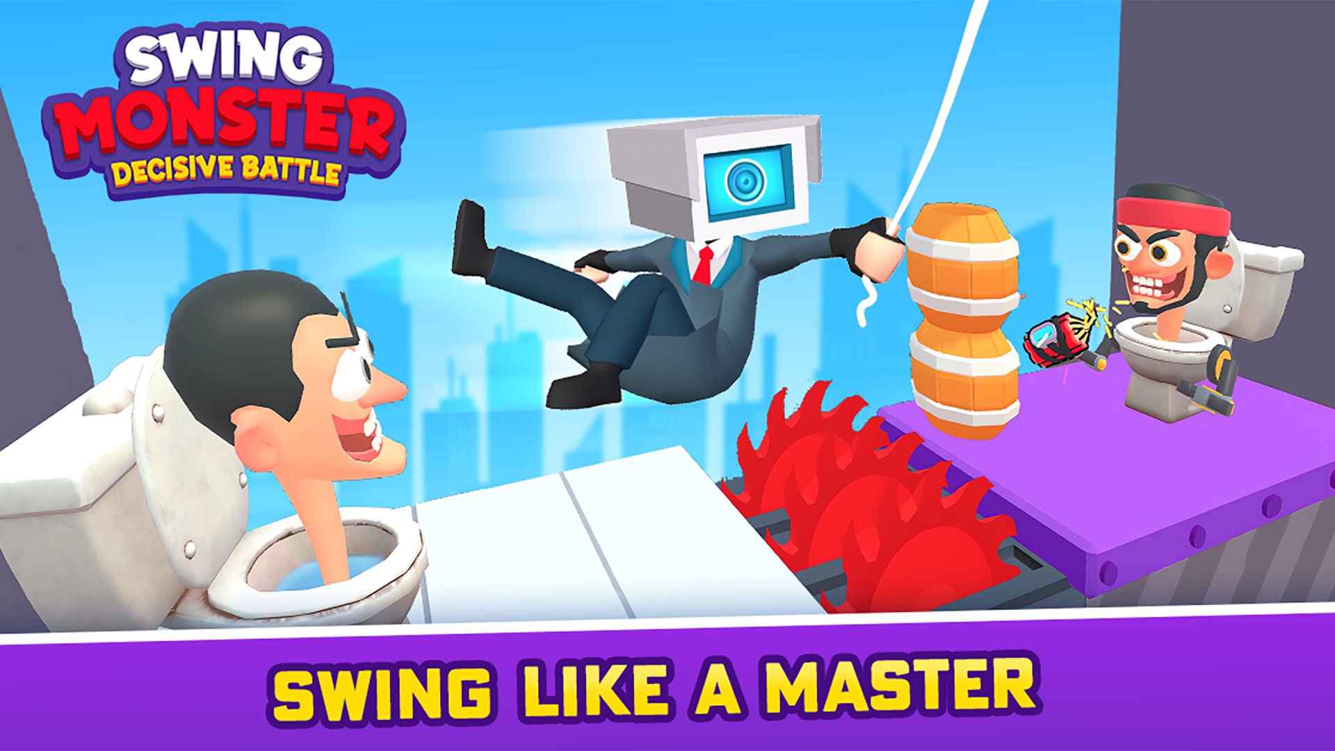 Swing Monster - Decisive Battle | Action-Packed Gameplay - Play Now on ZestPlay