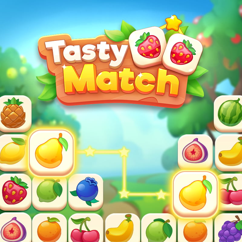 Tasty Match: Mahjong Pairs 🕹️ Joacă pe CrazyGames