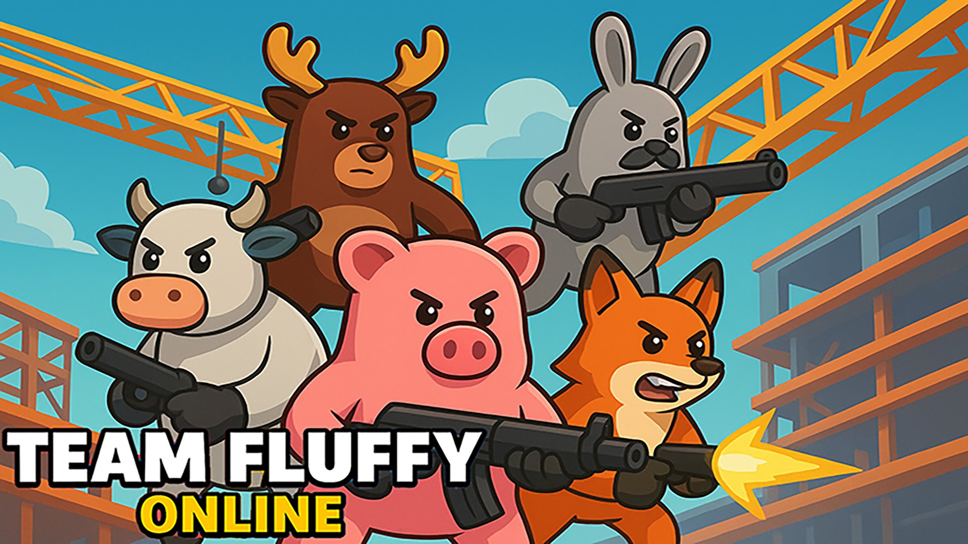 Thumbnail Team Fluffy Online 🕹️ Play on CrazyGames